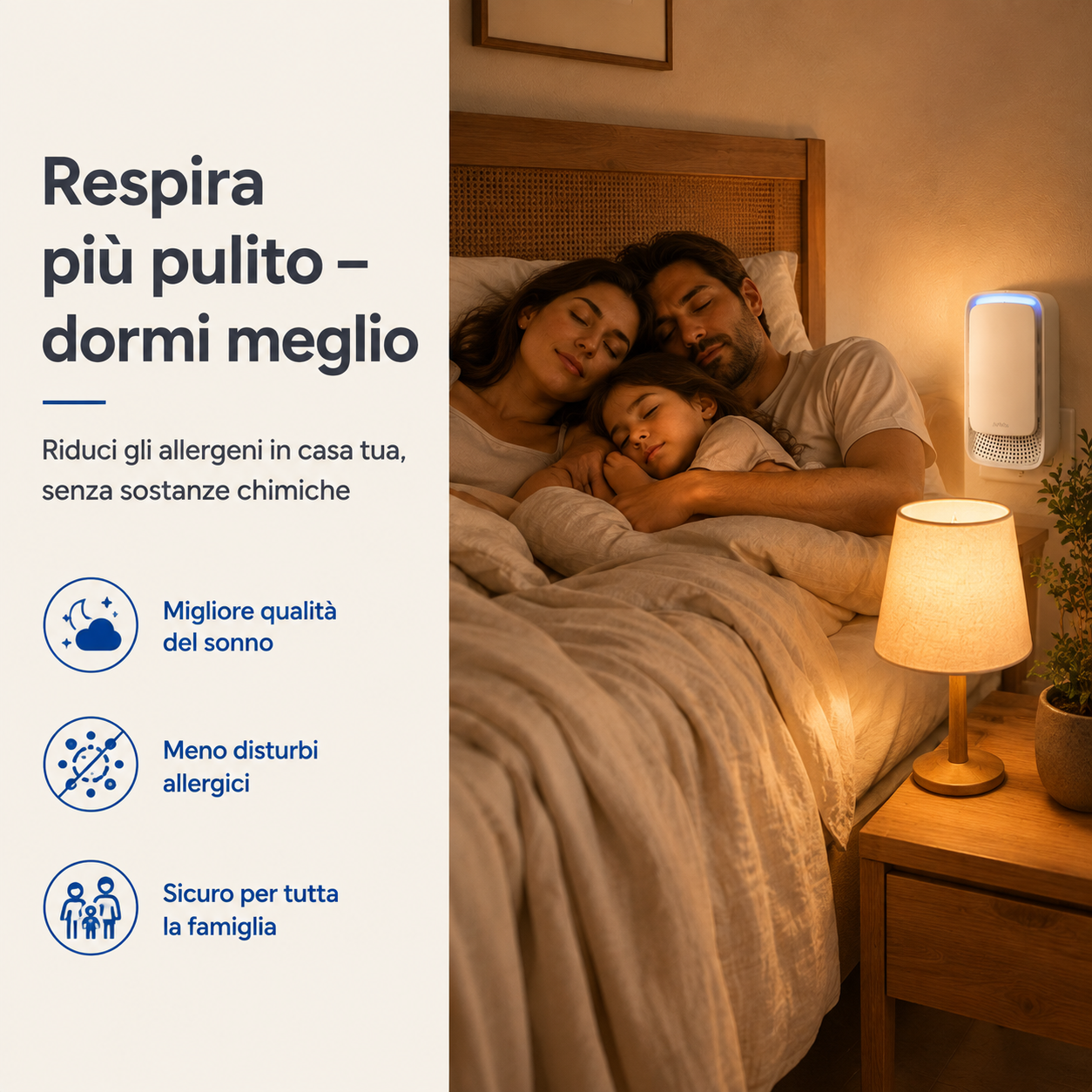 AriVita™ Aria più pulita. Mattine più fresche.