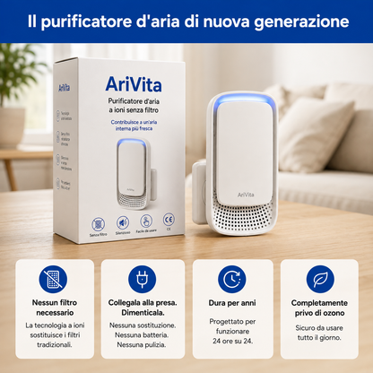 AriVita™ Aria più pulita. Mattine più fresche.