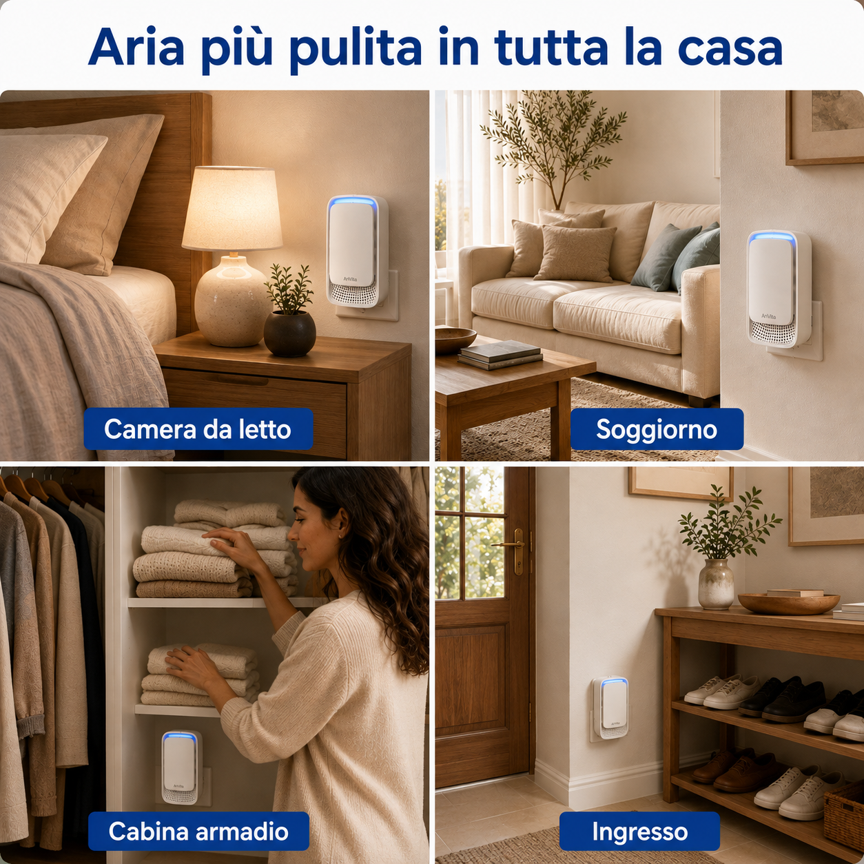 AriVita™ Aria più pulita. Mattine più fresche.