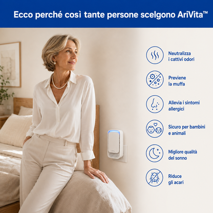 AriVita™ Aria più pulita. Mattine più fresche.